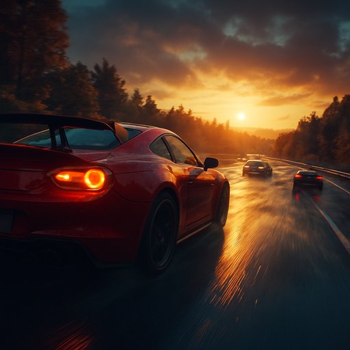 CD33 racing game screenshot