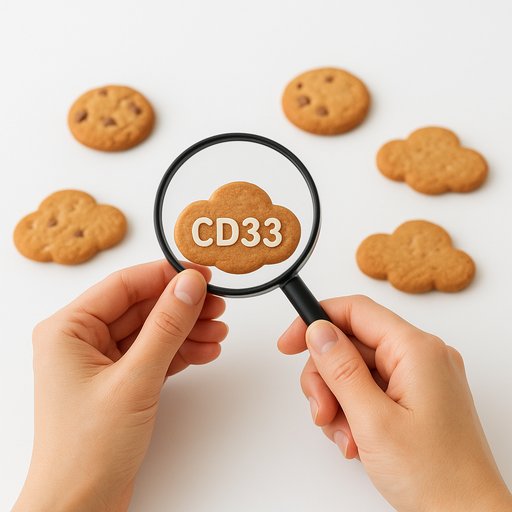 CD33 cookies tracking illustration