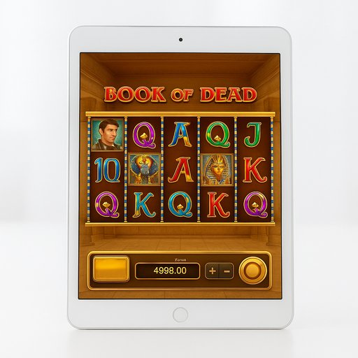 CD33 Book of Dead slot artwork